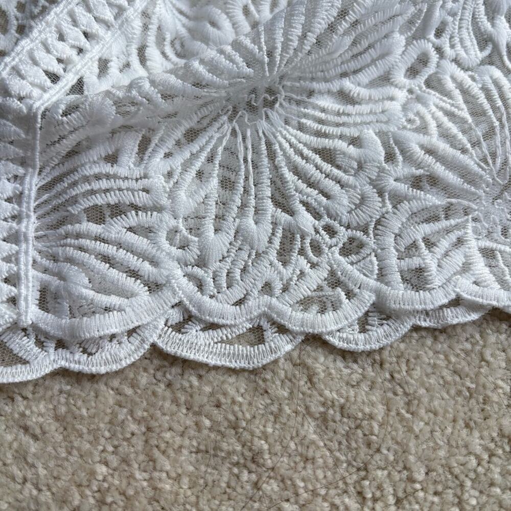 POL White Lace Kimono Size M/L - Picture 7 of 7